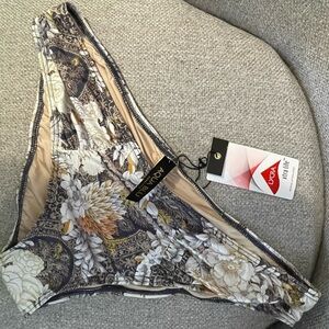 AQUA BLU- floral bikini bottom size 12